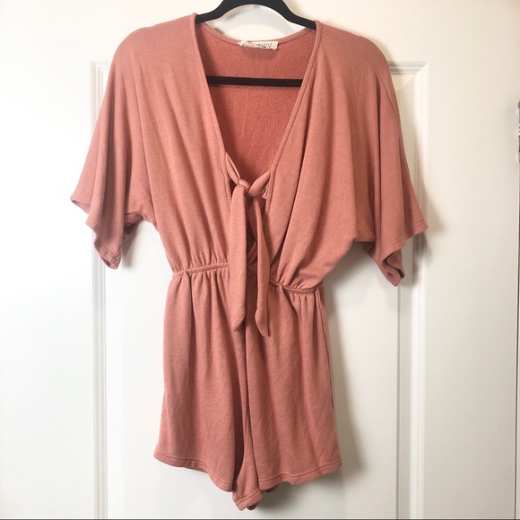 Audrey 3+1 Pants - 🎀Audrey 3 + 1 Dusty Rose Pink Romper